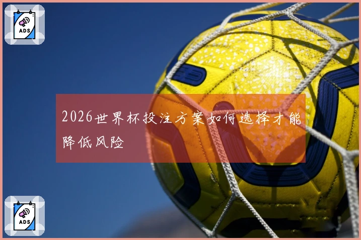 2026世界杯投注方案如何选择才能降低风险